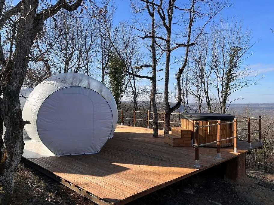 Luxury tent Fun'Ambulle Hotel Feneyrols